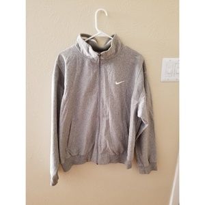 Nike grey jacket unisex